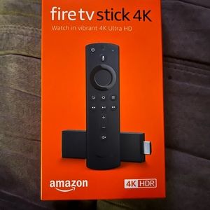 Brand new Amazon Fire Stick 4K Alexa Voice remote includes TV controls